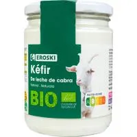 Kefir de leche de cabra EROSKI BIO, frasco 420 g