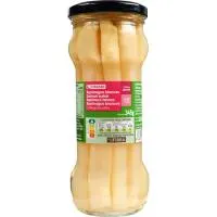 Espárrago grueso 8/12 piezas EROSKI, frasco 205 g