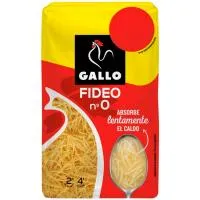Fideo Nº0 GALLO, paquete 400 g
