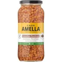 Lenteja Pardina Cocida Bio CASA AMELLA, frasco 540 g