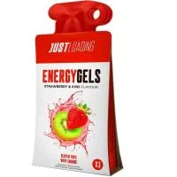 Gel de fresa y kiwi JUSTLOADING, pack 3x30 g