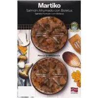Tartar de salmón ahumado con boletus MARTIKO, 2x75 g