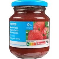 Mermelada de fresa 0% EROSKI, frasco 290 g