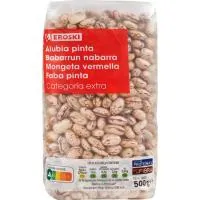 Alubia pinta EROSKI, paquete 500 g