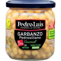 Garbanzo pedrosillano cocido PEDRO LUIS, frasco 250 g