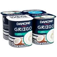 Yogur griego coco DANONE, pack 4x110 g