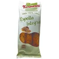 Pan de espelta integral 100% FARINETES, paquete 120 g
