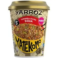 Yarroz de ternera con salsa de soja YATEKOMO, cup 84 g