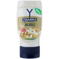 Salsa alioli YBARRA, bocabajo 250 ml