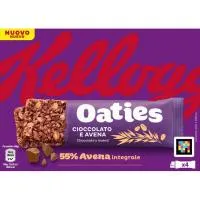 Barritas chocolate oaties KELLOGGS, pack 4x40 g