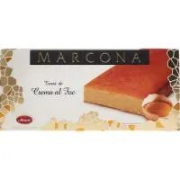 Turrón de crema al fuego MARCONA, caja 250 g