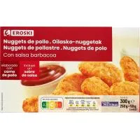 Nuggets con salsa EROSKI, caja 300 g