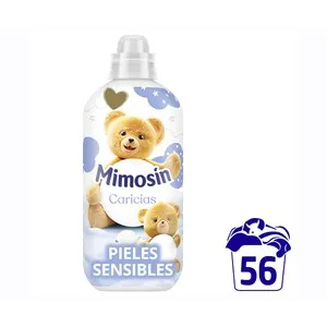 MIMOSÍN Suavizante concentrado hipoalergénico 1008 ml, 56 lavados.