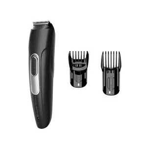 Barbero ROWENTA TN2804E0, cuchillas autoafilables, 11 longitudes de corte (0,5–10 mm), batería recargable, uso con cable y sin cable, color negro.