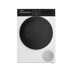 Secadora por condensación con bomba de calor WHIRLPOOL, capacidad de secado: 9KG, clasificación energética: A+++, H: 84,6cm, A: 59,8cm, F: 67,4cm.