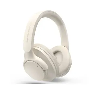 Auriculares tipo diadema ENERGY SISTEM Cream RadioBeat, Cable + Bluetooth, color crema