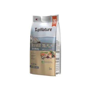 TOPNATURE Alimento seco para perros con carne fresca de pollo ( 20 %) 3 kg.