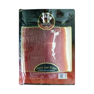 CHECA Jamón gran reserva con curación de más de 15 meses, cortado en finas lonchas con separador CHECA 250 g.