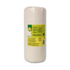 Relleno nórdico acrílico color blanco, 135/150 centímetros, densidad de 100g/m² PRODUCTO ECONÓMICO ALCAMPO 1 unidad.