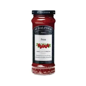 ST.DALFOUR Rapsodia 100% fresa endulzado con zumo de uva y frutas natural,