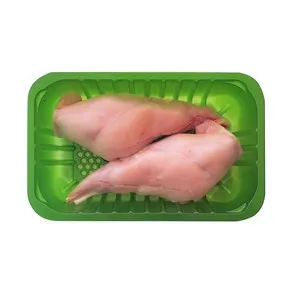 Bandeja de muslos de conejo.