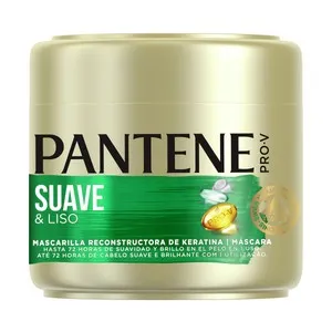 PANTENE Mascarilla capilar con keratina para pelo apagado y encrespado PANTENE Suave & liso 500 ml.