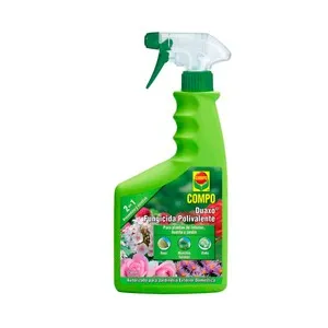 Spray de 750 mililitros de fungicida polivalente de amplio espectro COMPO Duaxo.