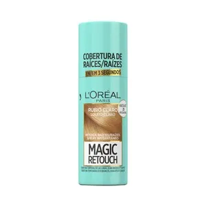 L´ORÉAL PARIS Magic retouch Tono 5 Rubio claro Spray retocador de raices con cobertura temporal e instantánea de las canas.