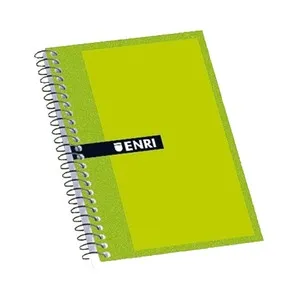 Cuaderno A6 con cuadrícula de 4x4 mm con tamaño 85x125 mm , margen izquierdo, 80 hojas de 90g EMRI.