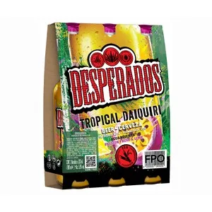 DESPERADOS Cerveza tropical 3 x 33 cl.