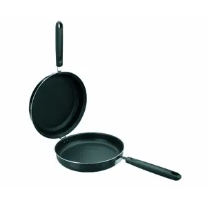 Sartén 24cm. con doble capa antiadherente, apta para inducción, Indubasic IBILI.