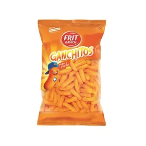 FRIT RAVICH Snack de gusanos de maíz FRIT RAVICH GANCHITOS bolsa de 110 g.