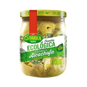 GUTARRA Mitades de alcachofas ecológicas GUTARRA 315 g.