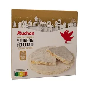 PRODUCTO ALCAMPO Torta de turrón duro 200 g.