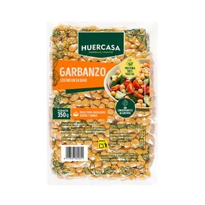 HUERCASA Garbanzo cocido al vapor 350 g.