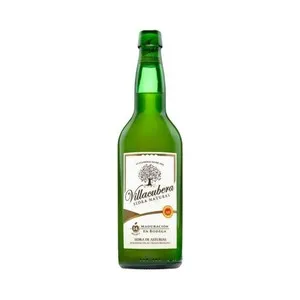 VILLACUBERA Sidra natural tradicional con D.O.P. Sidra de Asturias botella 70 cl.