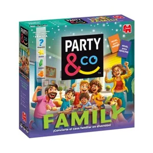 Party & Co Family Juego de Mesa Multiprueba, JUMBO