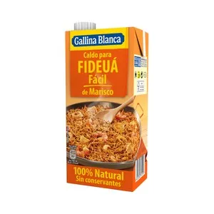 GALLINA BLANCA Caldo para fideuá brik de 1 l.