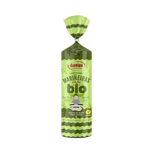 DAVEIGA Galletas marineras ecológicas con aceite de oliva virgen extra 200 g.