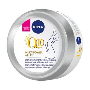 NIVEA Q10 Multi power Crema reafirmante y remodeladora para piernas, glúteos y abdomen 300 ml.