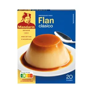 MANDARÍN Clásico Flan en polvo 20 g.