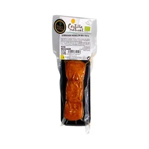 RAZA Y SABOR Sobrasada ecológica en medallones 100 g.