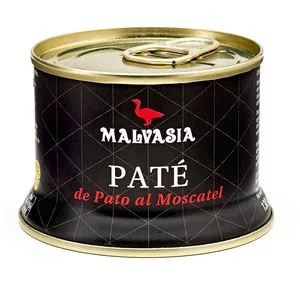 MALVASIA Paté de pato al moscatel 130 g.