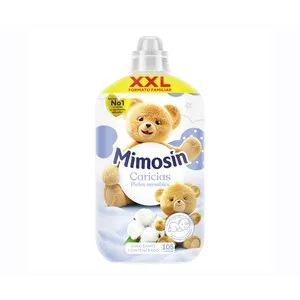 MIMOSÍN CARICIAS Suave y delicado Suavizante concentrado hipoalergénico 1890 ml, 105 lavados.