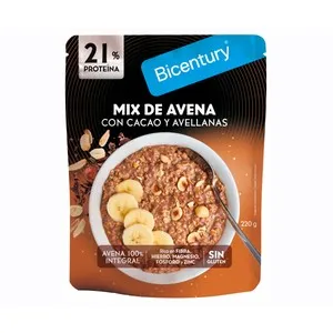 BICENTURY Mix avena, cacao y avellana 220 gr.