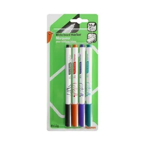 4 Marcadores Pizarra Blanca Finos ALCAMPO