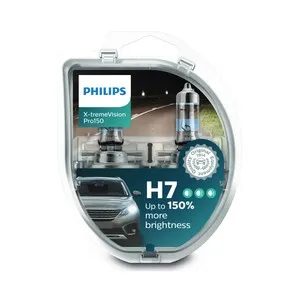 2 Lámparas PHILIPS XVP H7, 12V, 55W.