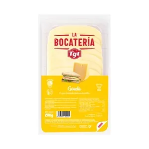 TGT La Bocatería Queso lonchas Gouda 200 g.