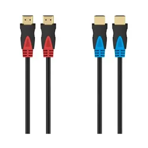 Cable HDMI QILIVE de HDMI macho a HDMI macho, terminales reforzados y dorados de 1,5m.