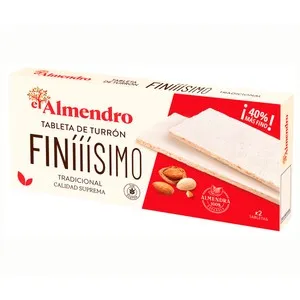 EL ALMENDRO Turrón finísimo duro 160 g.